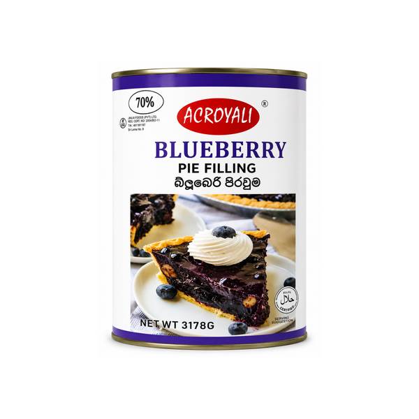 Blueberry Pie Filling 70%