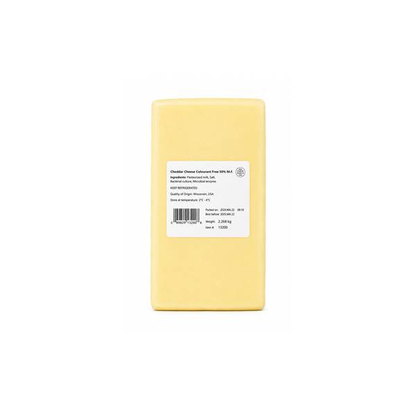 Cheddar Cheese Coloured 50%