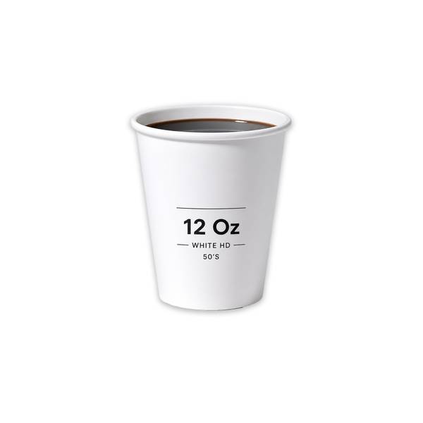Paper Cup 12 Oz White Hd 50'S