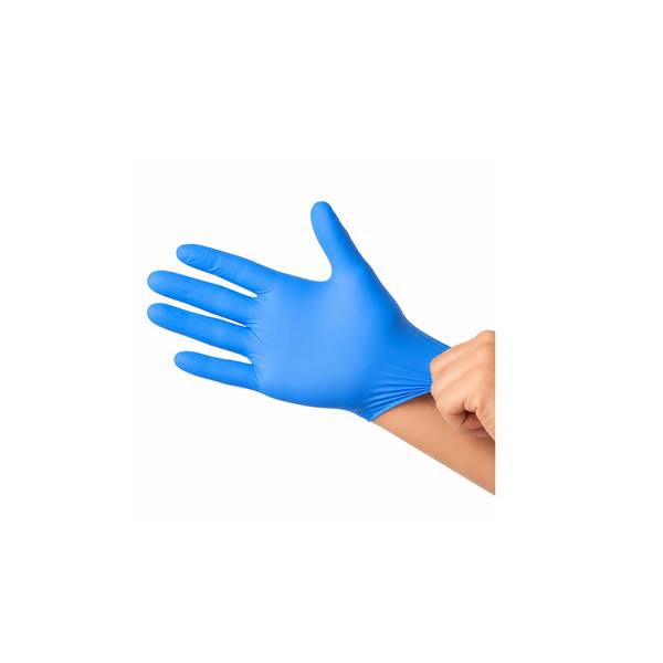 Vinyl Gloves Medium Blue 100'S