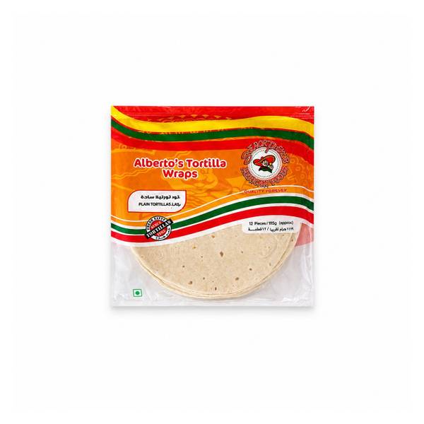 Albertos Tortilla Wraps 6" 8'S
